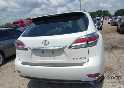 2013 Lexus Rx 350 z USA, uszkodzony, nr VIN 2T2ZK1BA8DC100495
